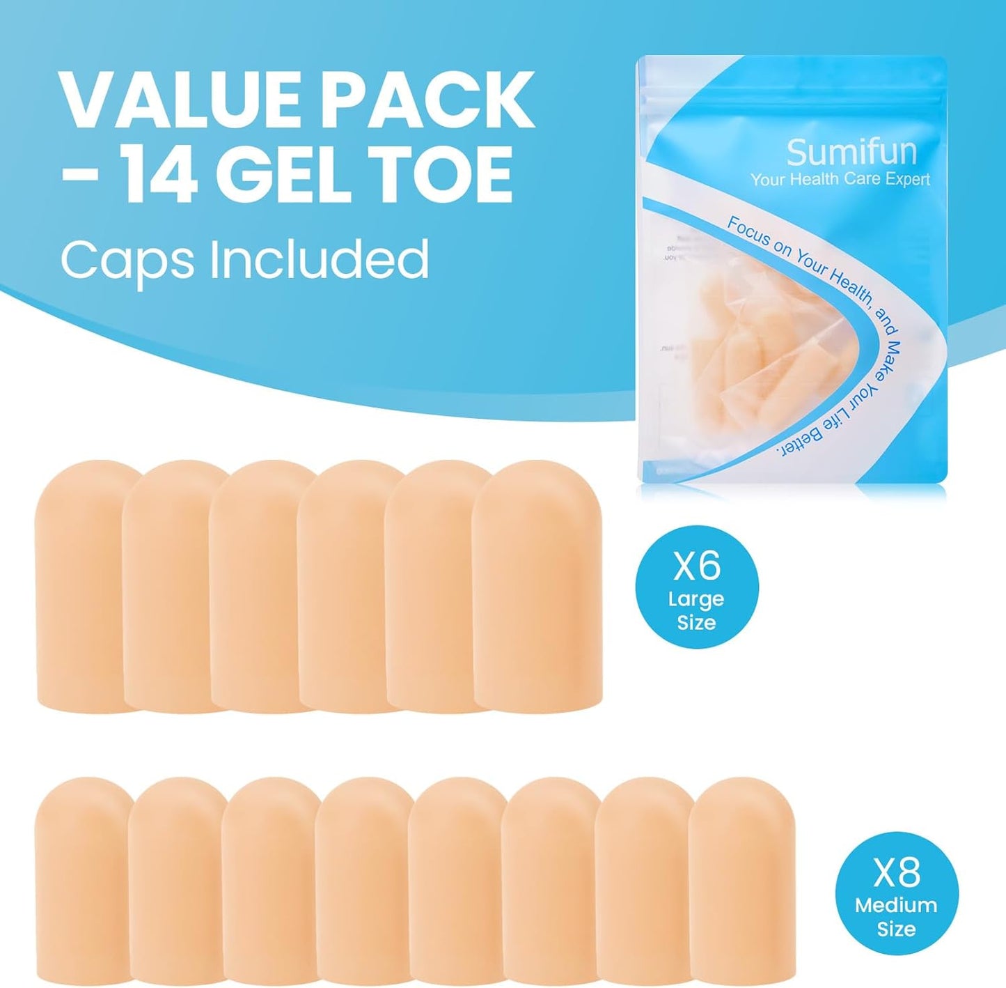 Toe Protectors 14 Count
