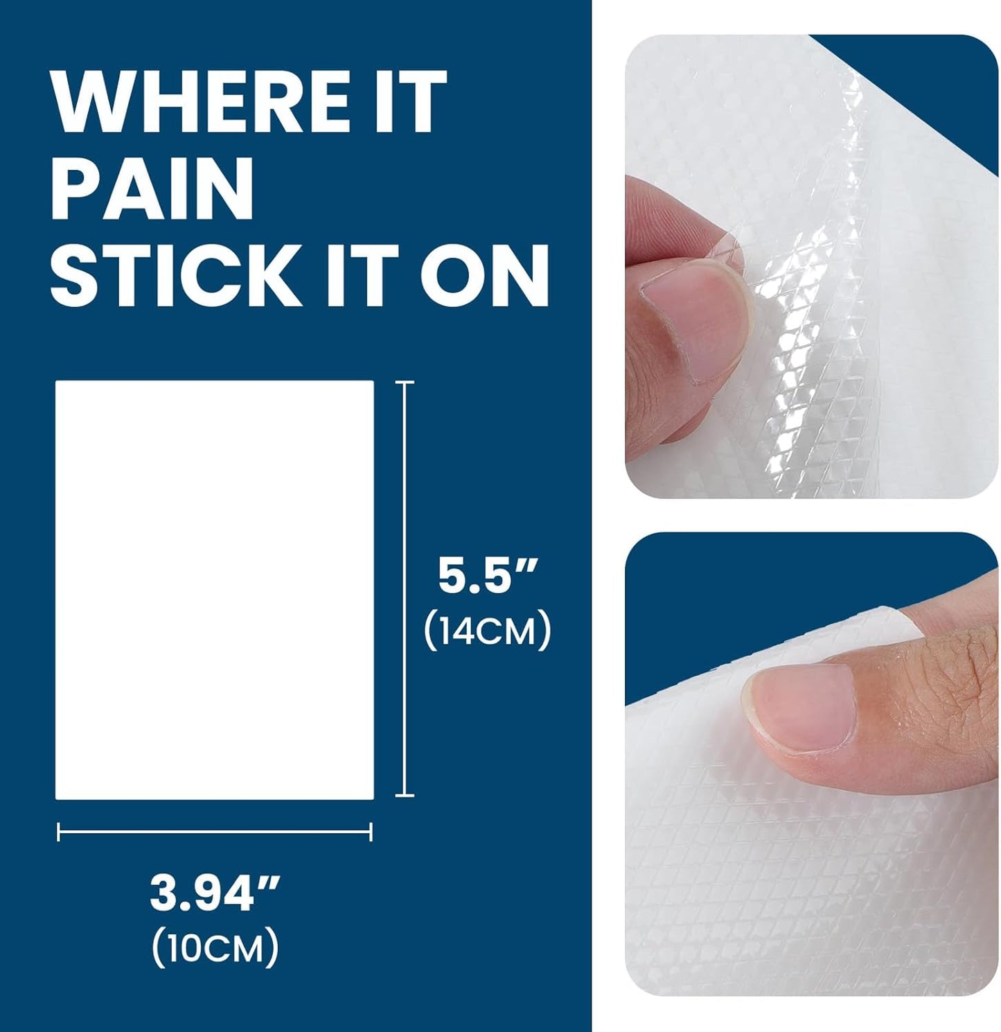 Sumifun 4% Lidocaine Pain Relief Patches 45 Counts (15*3)