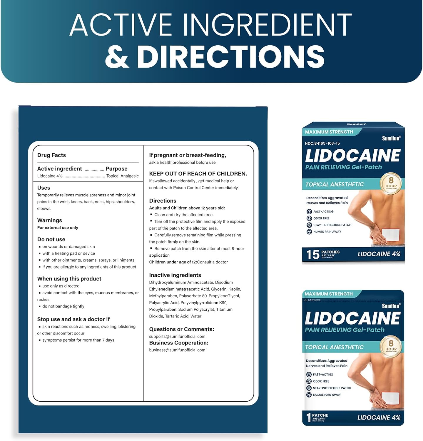 4% Lidocaine Patches