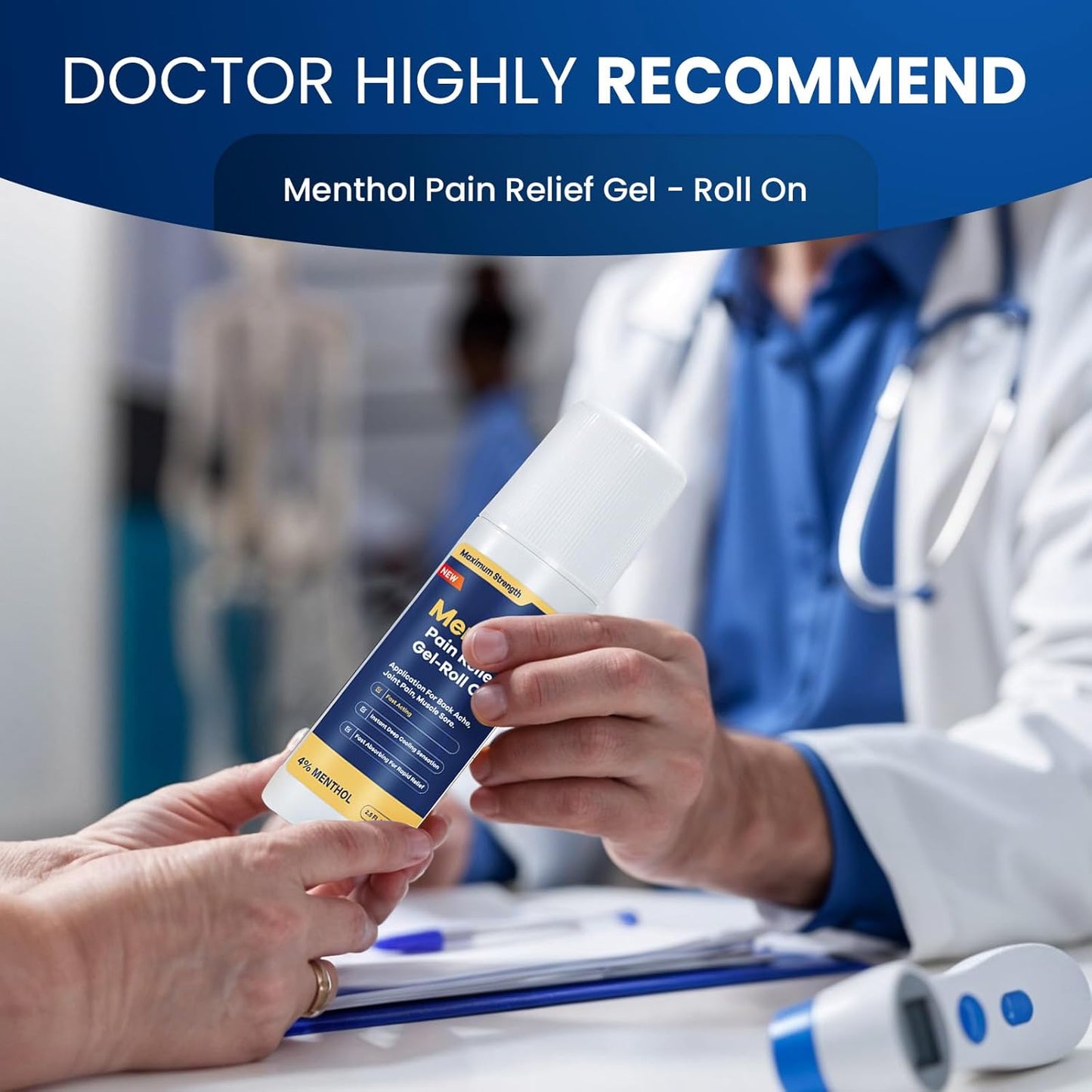 Menthol Pain Relief Roll-On