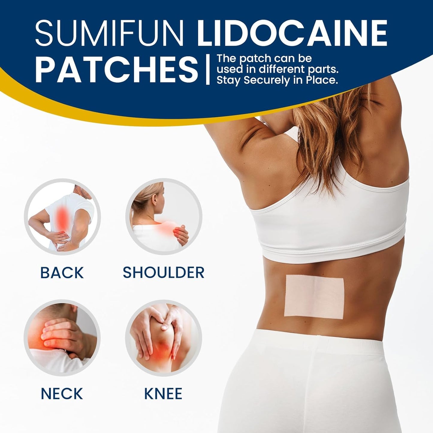 Sumifun 4% Lidocaine Pain Relief Patches