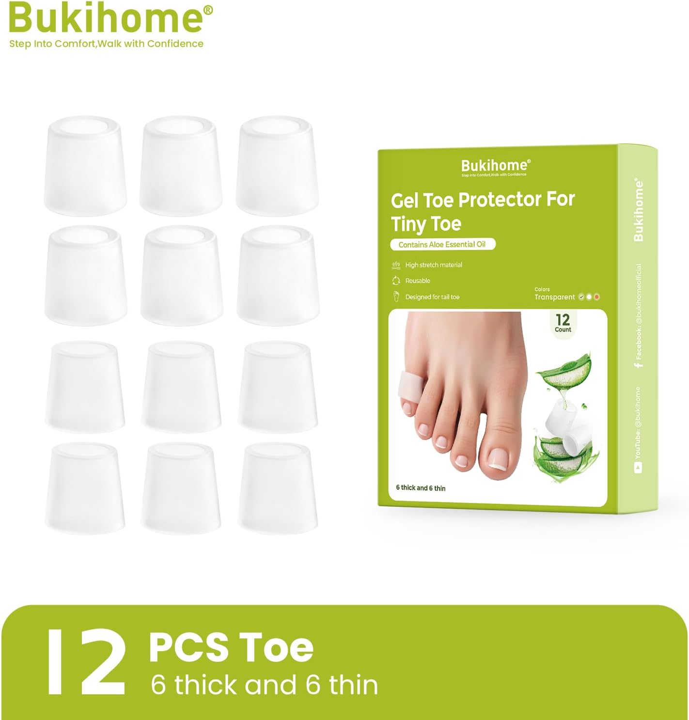 Silicone Toe Protectors