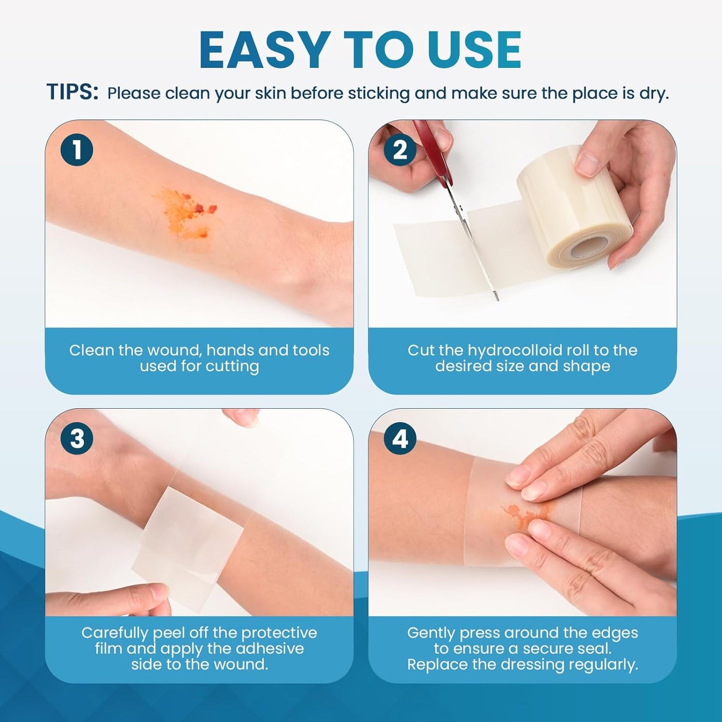 Kimihome Hydrocolloid Roll All-Purpose