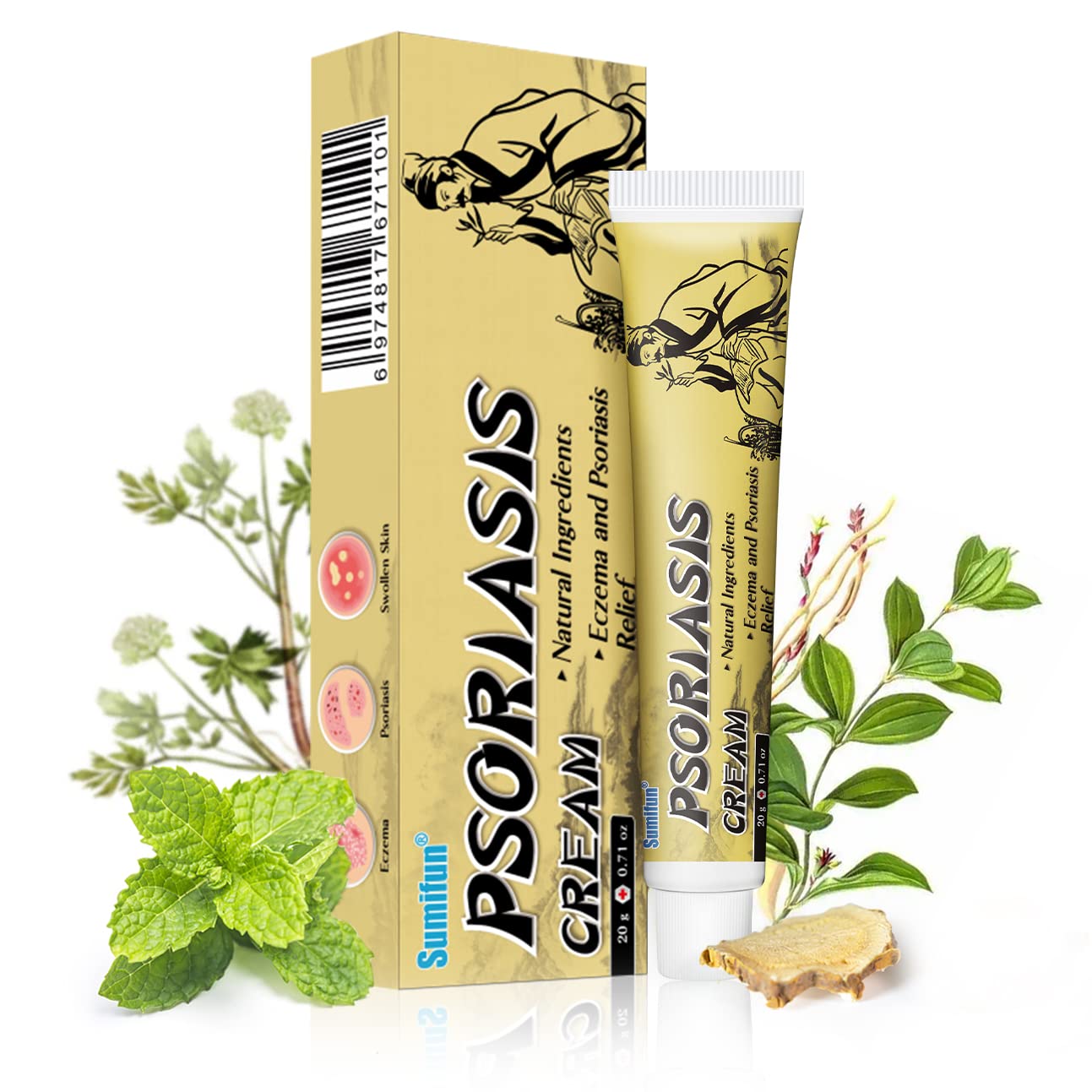 Sumifun Eczema Psoriasis Cream