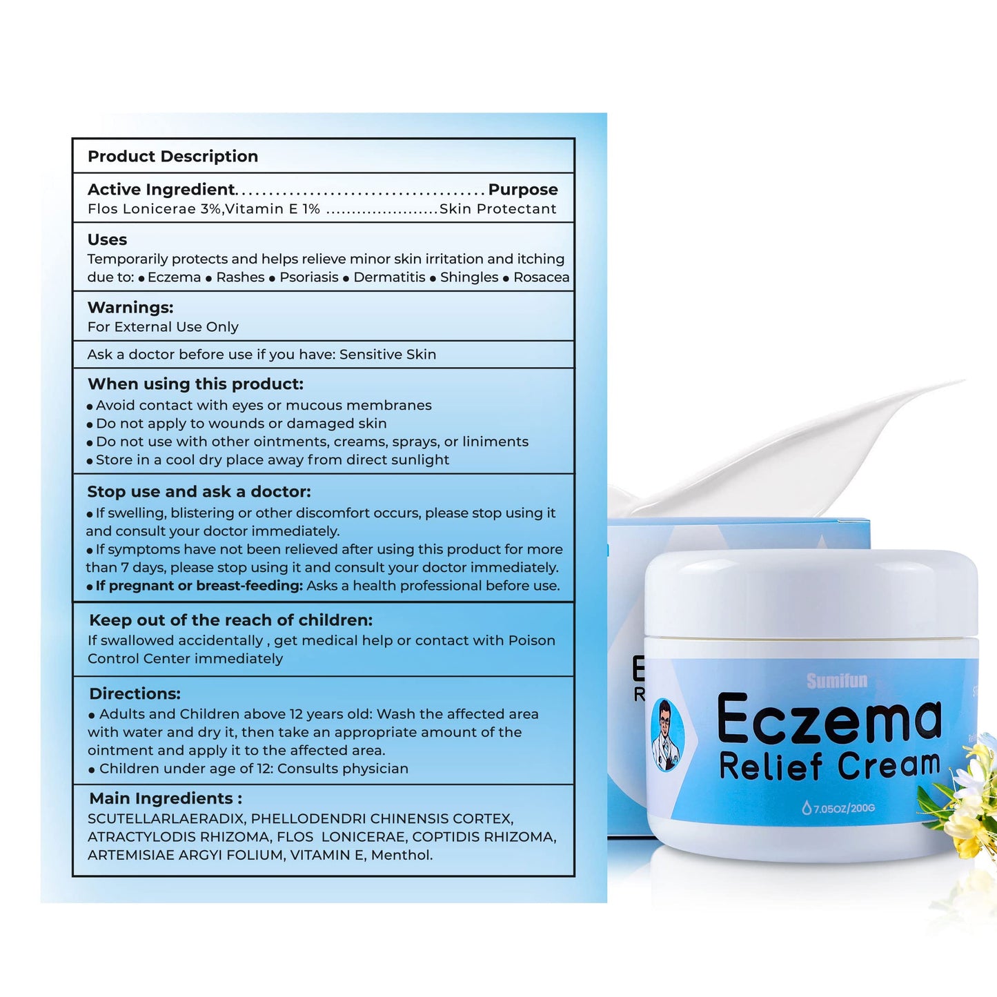 Sumifun Eczema Relief Cream