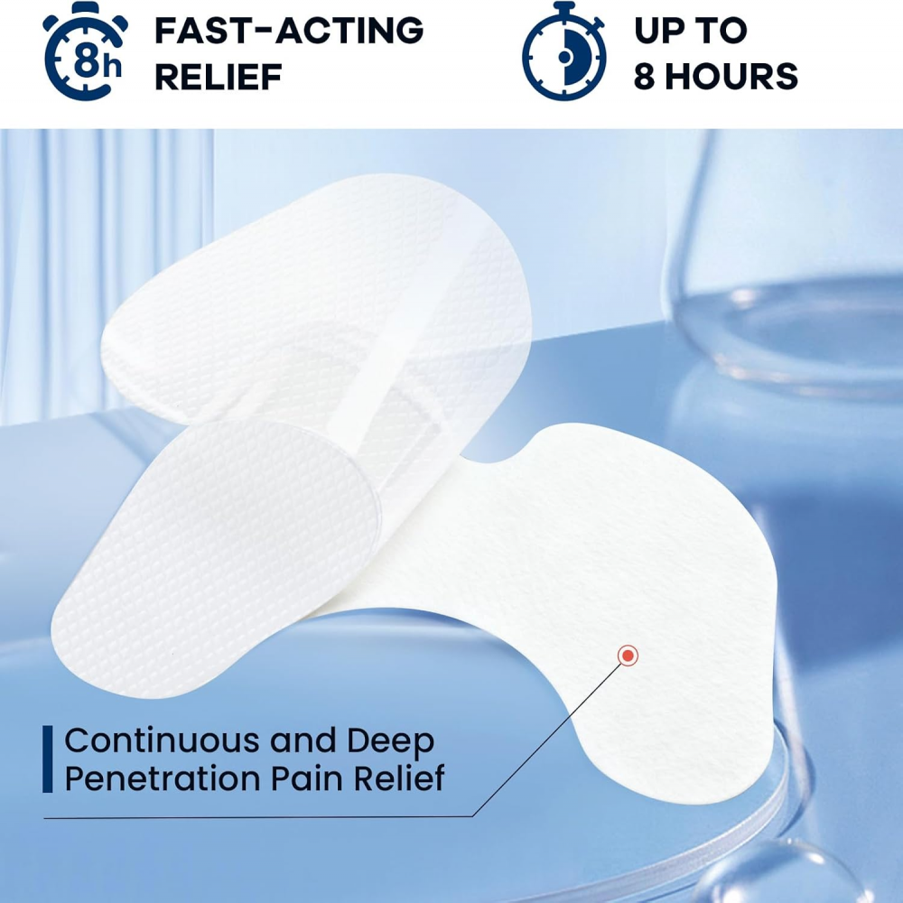 Sumifun Lidocaine Knee Pain Relief Gel-Patches