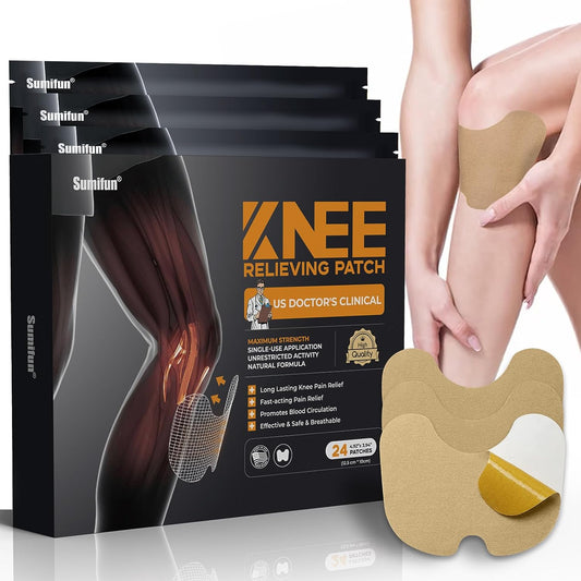 Sumifun Knee Pain Relief Patch - 24 Count