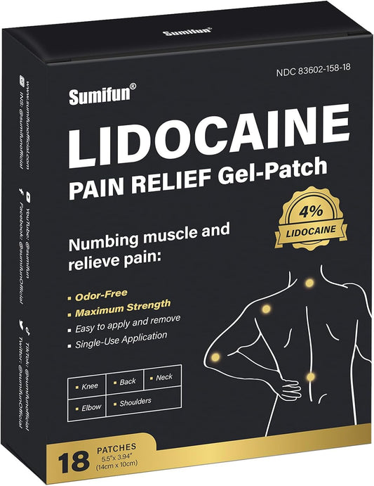 Sumifun 4% Lidocaine Pain Relief Patches