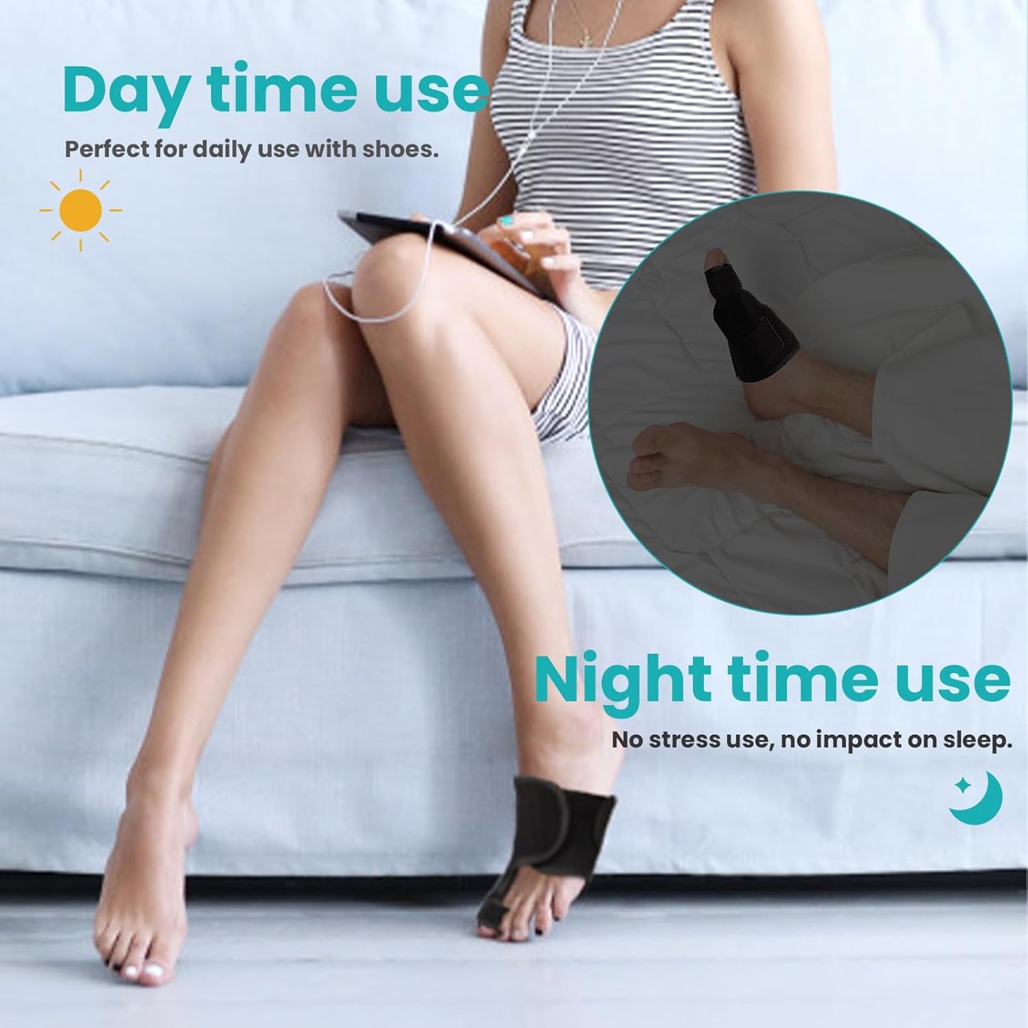 Promifun Bunion Relie & Toe Corrector
