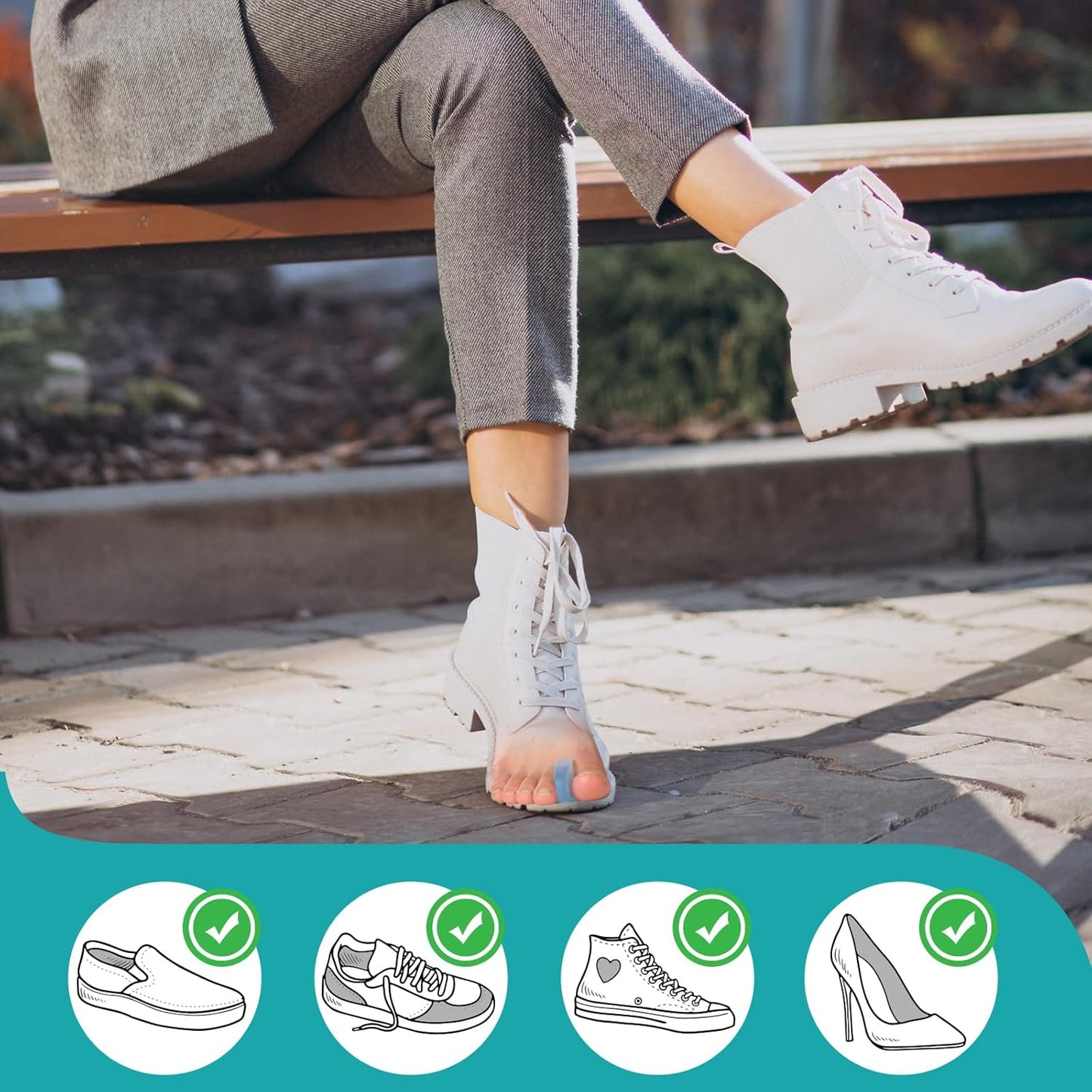 12-Pack Gel Toe Separators