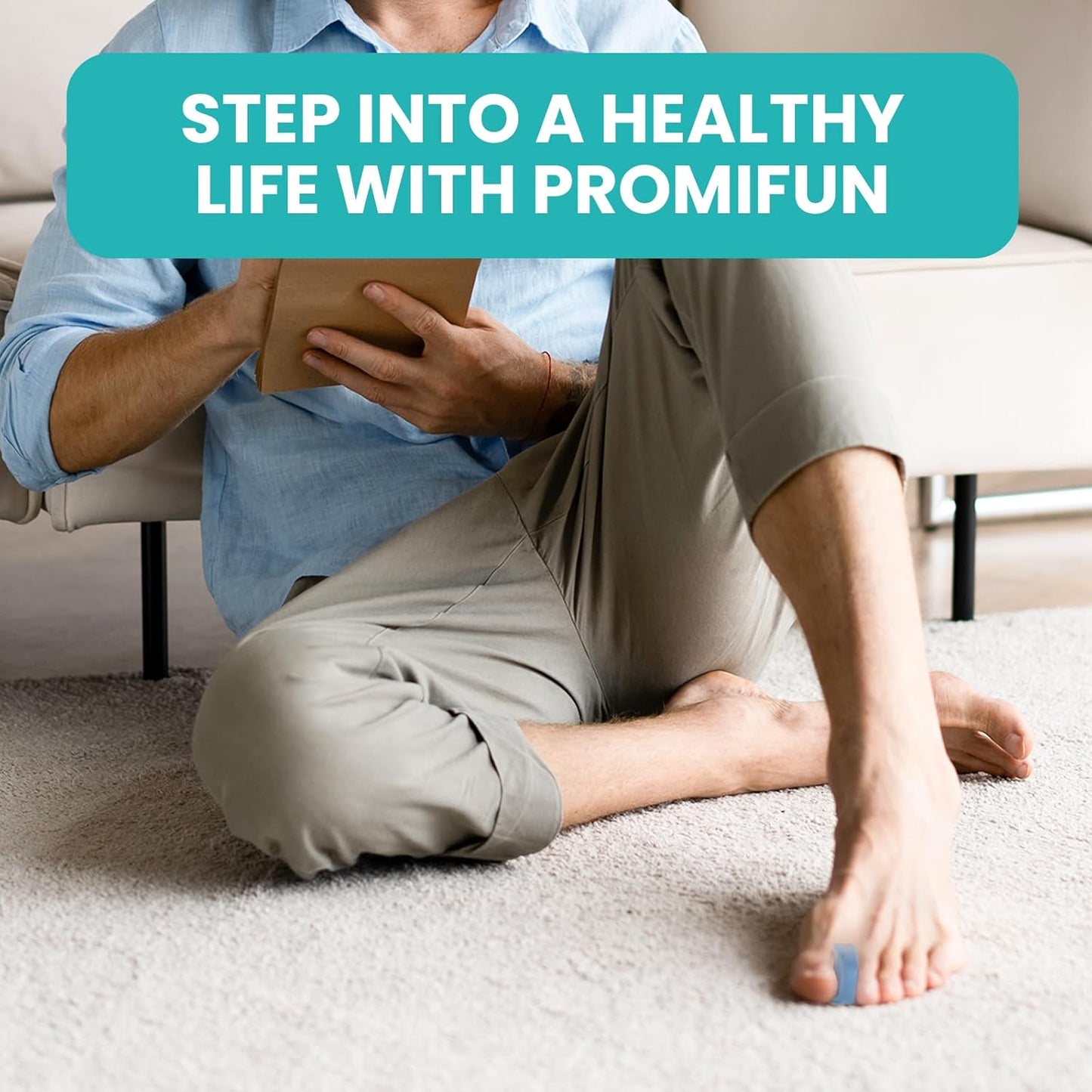 12-Pack Gel Toe Separators