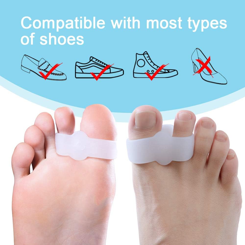Welnove Pack of 12 Bunion Corrector