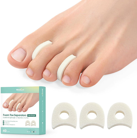 Welnove Foam Toe Separators 40 Pack