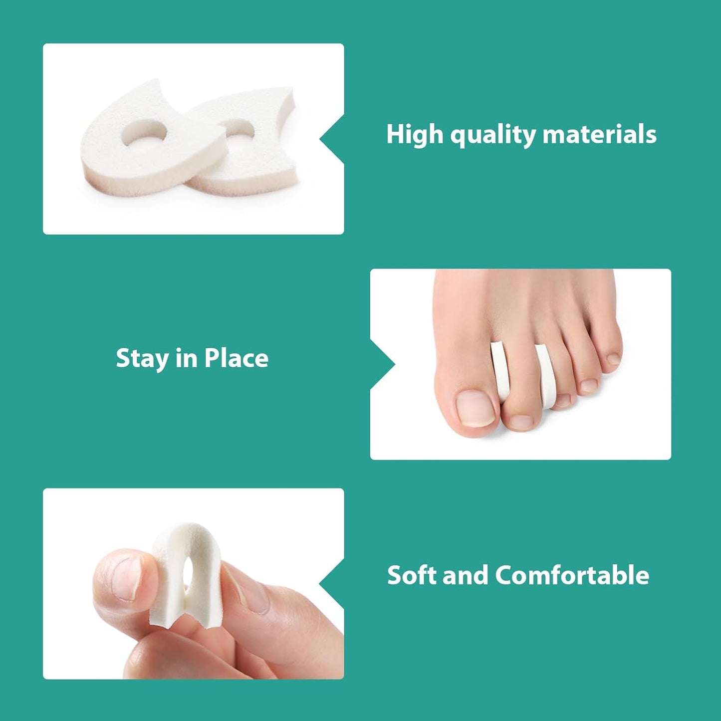 Welnove Foam Toe Separators