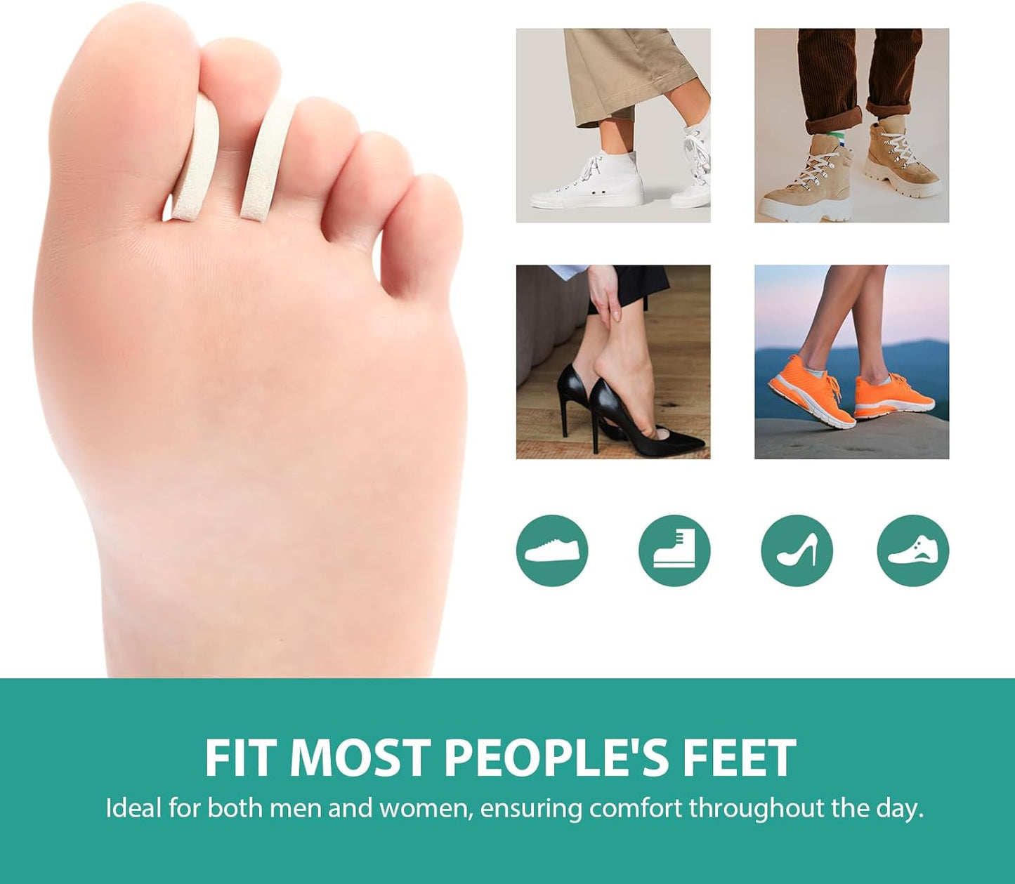 Welnove Foam Toe Separators