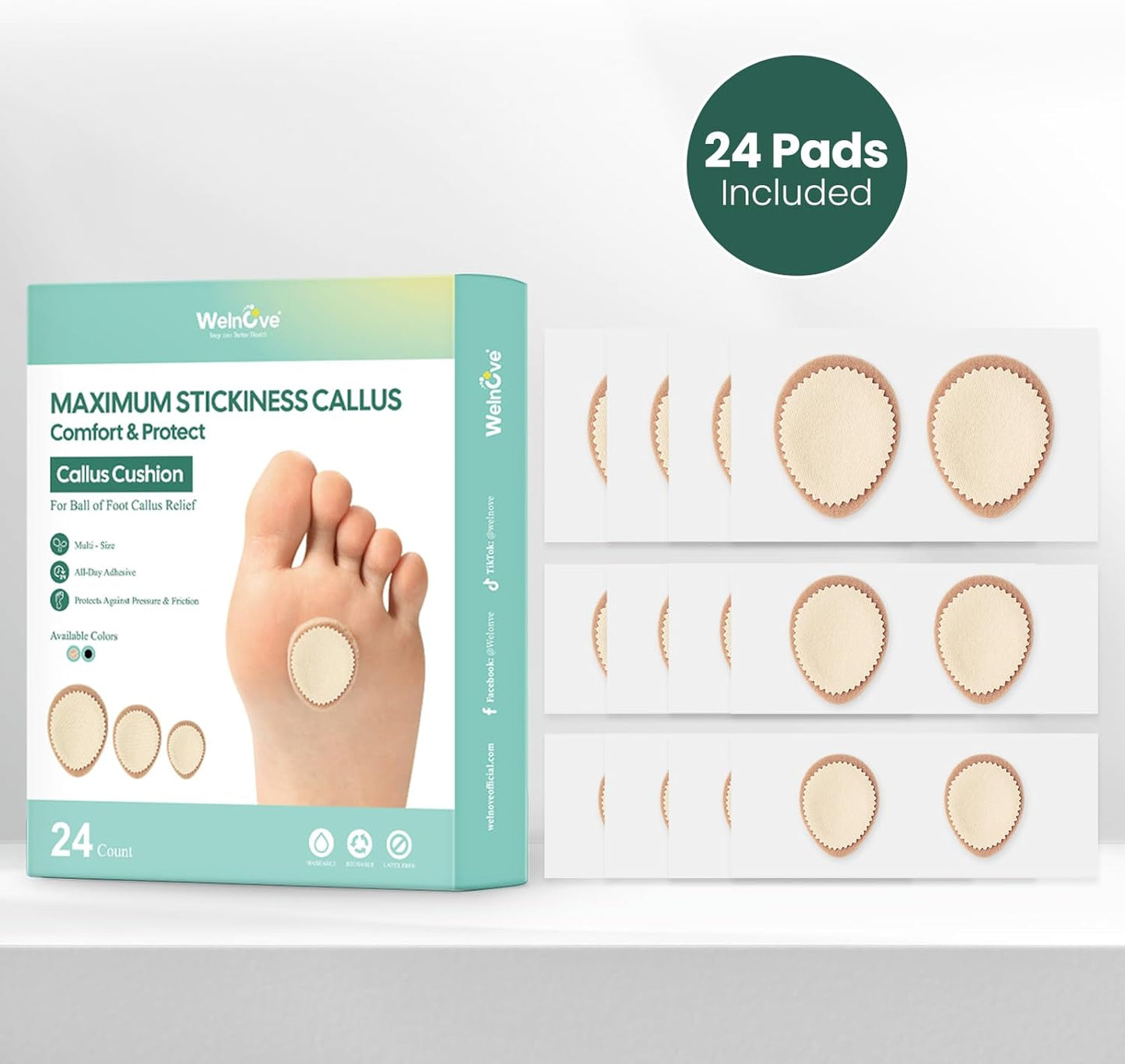 Welnove Corn & Callus Cushion