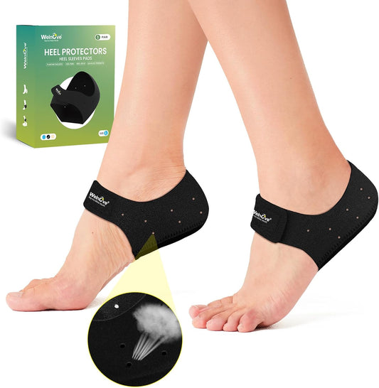 Welnove Plantar Fasciitis Gel Heel Protectors