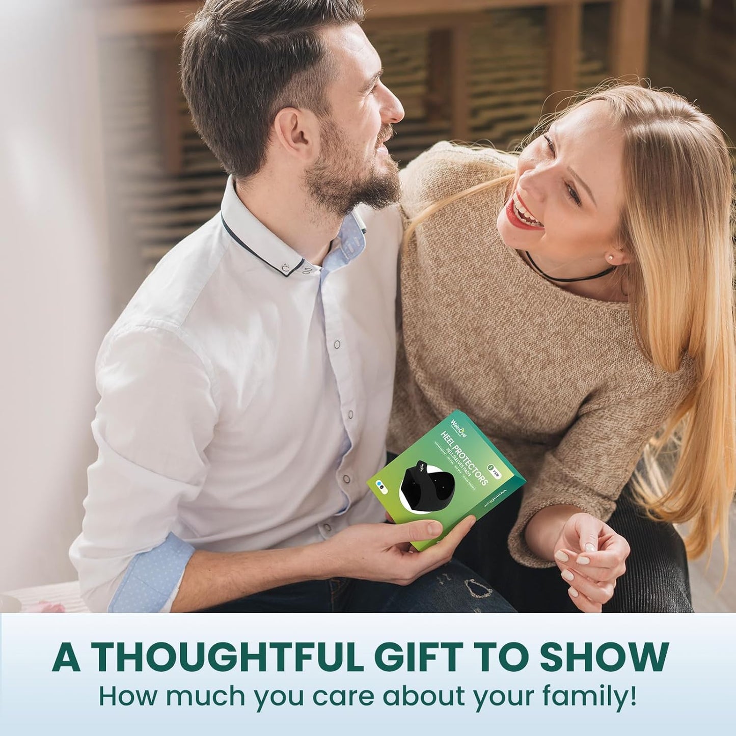 Welnove Plantar Fasciitis Gel Heel Protectors