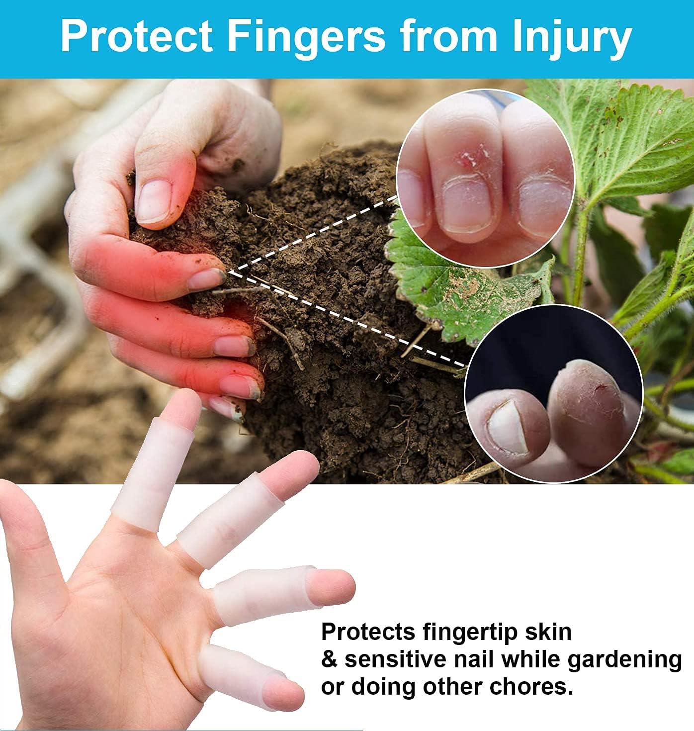 Sumifun Finger Sleeves 8 PCS