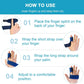 Sumifun Finger Brace, Trigger Finger Splints, with 2 Gel Sleeves