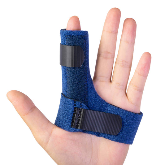 Sumifun Finger Brace, Trigger Finger Splints, with 2 Gel Sleeves
