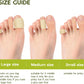 Bukihome Cuttable Toe Tubes Sleeves