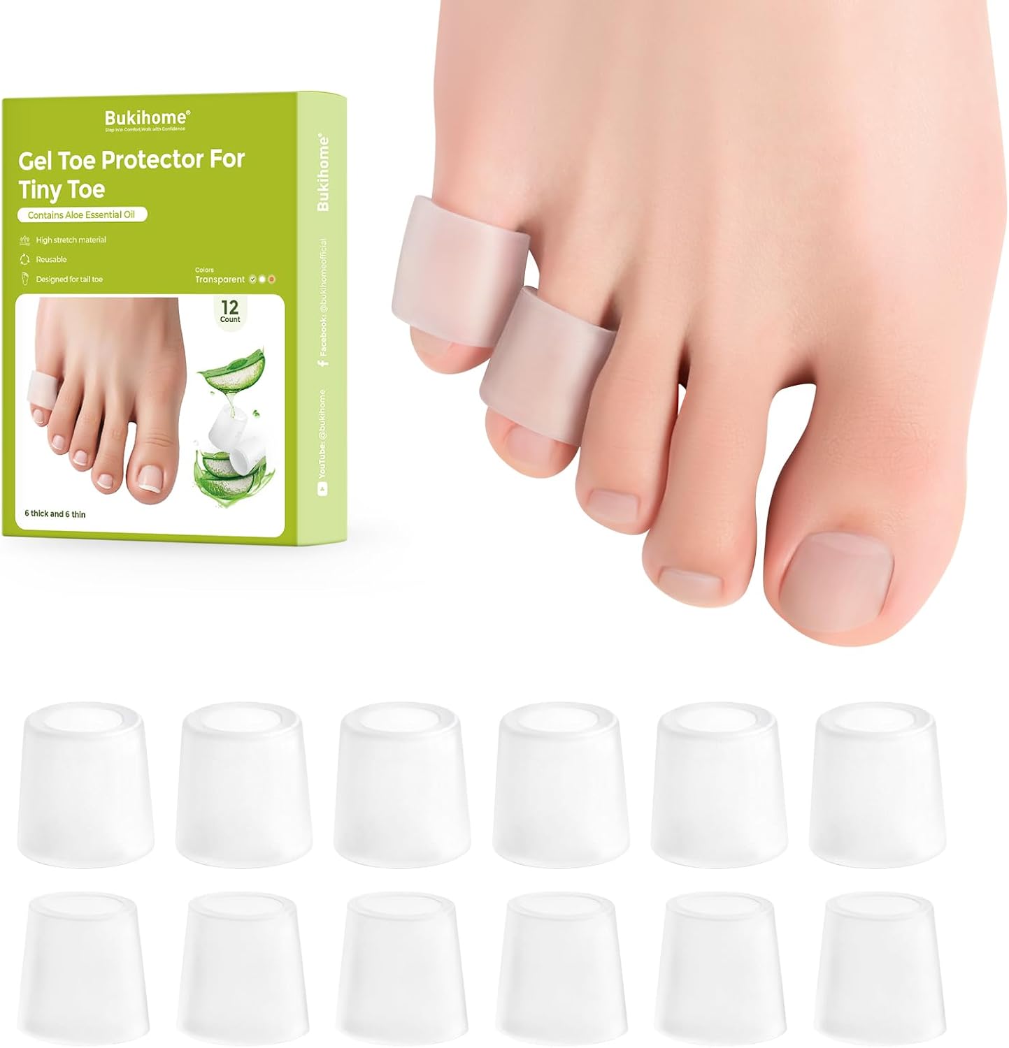 Silicone Toe Protectors – Sumifun Official