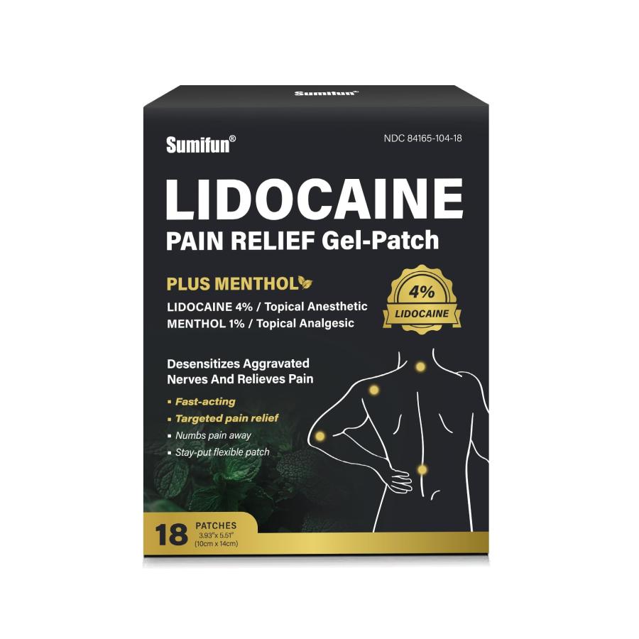 Plus One Patch Sumifun 4% Lidocaine Patches Plus 1% Menthol – Sumifun Official