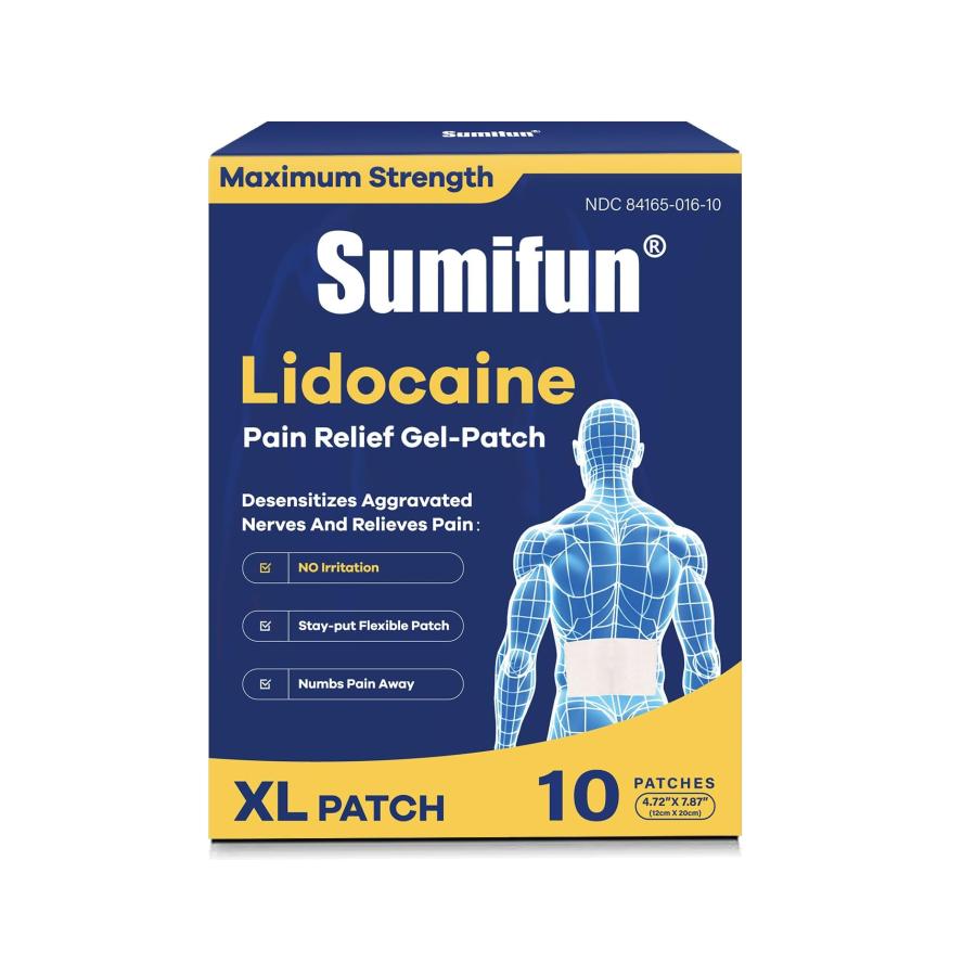 Sumifun XL 4% Lidocaine Patches