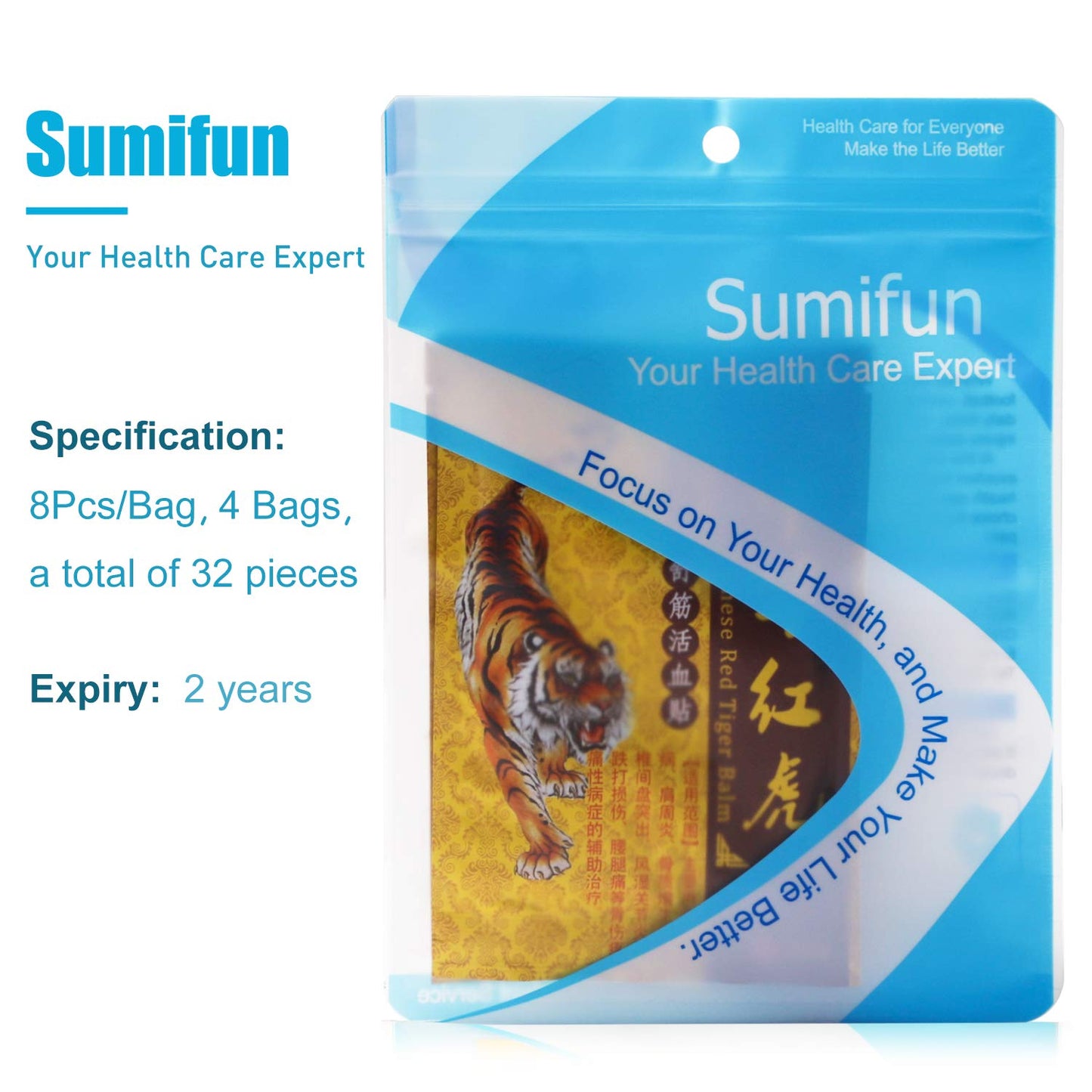 Sumifun Pain Patches, 32 Pcs